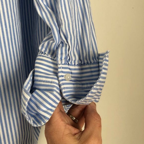 Japna Embroidered Floral Off The Shoulder Button Up Top E6 - Picture 5 of 6